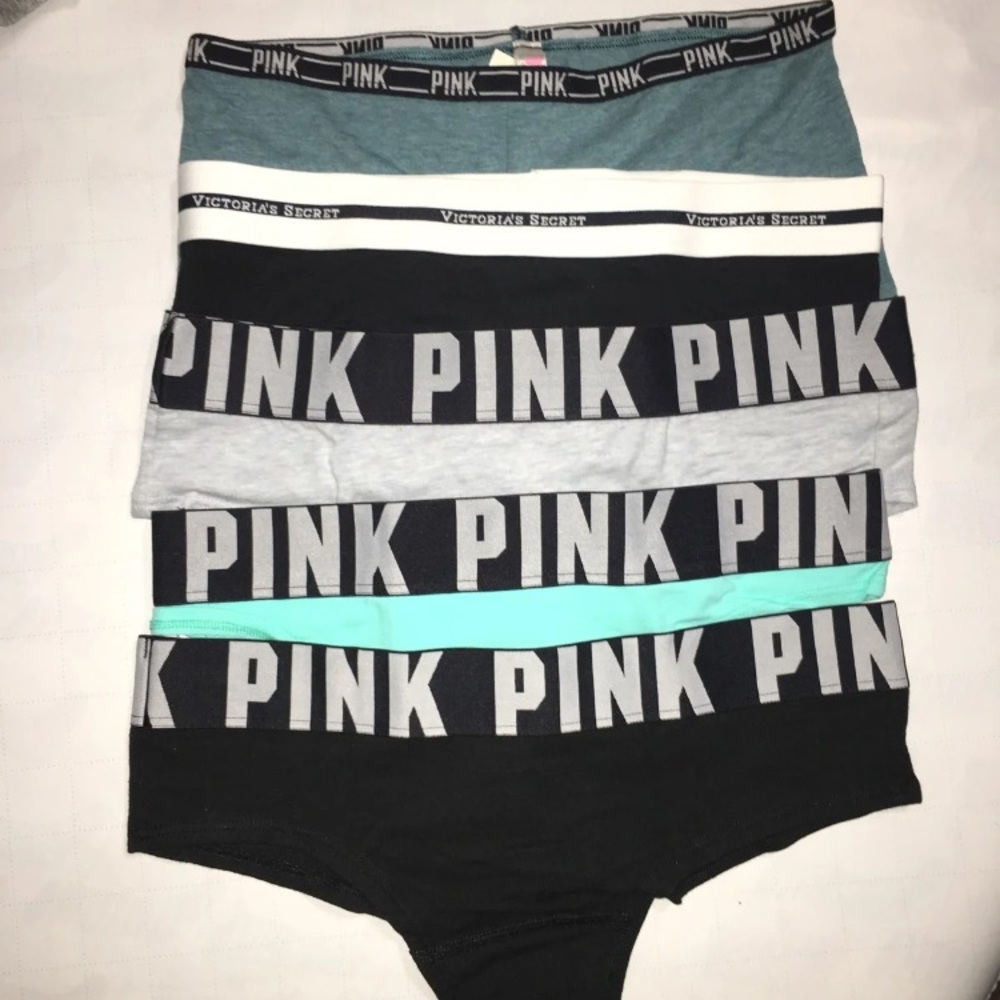 NWT 5 Victoria Secret PINK Panty Bundle